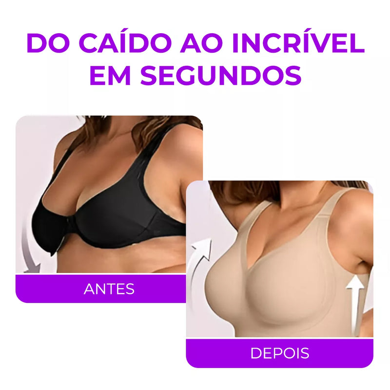 LiftEase - Sutiã Sem Costura Que Levanta, Modela e Alisa as Costas