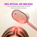 GlowMist - Escova de Névoa Hidratante Que Transforma Cabelo Seco e Com Frizz em Fios de Seda Enquanto Você Penteia